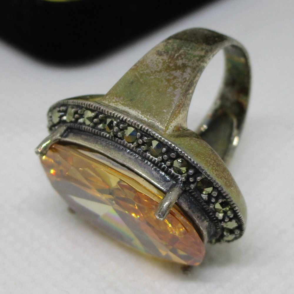 Sterling Silver Statement Ring - image 4